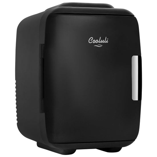 Cooluli mini fridge — portable thermoelectric cooler and warmer system 4 liters 6 cans