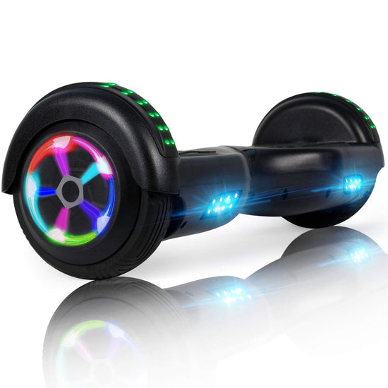 LIEAGLE self balancing electric vehicle with Bluetooth wheels and LED lights for kids and adults