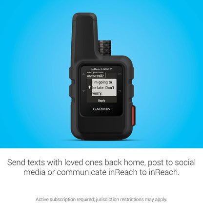Garmin inReach Mini 2 — lightweight and compact satellite communicator