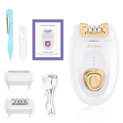 Epilator,Epilator for Women,Facial Hair Removal for Women Rechargeable,2 Speeds Hair Removal Device with 36 Tweezers,Hair Removal Device Legs/Face/Bikini/Arms,Epilator for face Smooth Skin