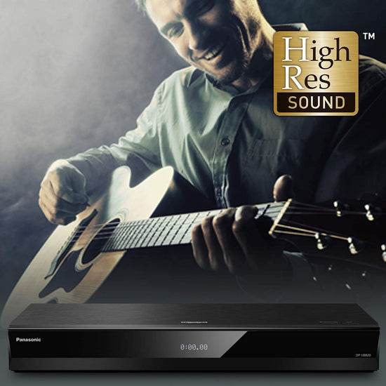 Panasonic video disc player — 4K Blu Ray with Dolby Vision and HDR10+ playback