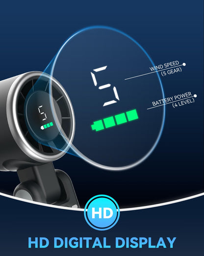 Electric fan — Portable handheld turbo model by PlayHot