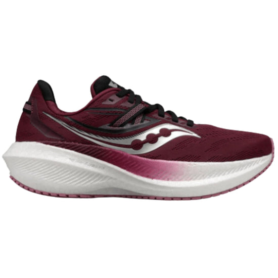 Saucony Women's Triumph 20 sneaker — cushioned for comfort and support.