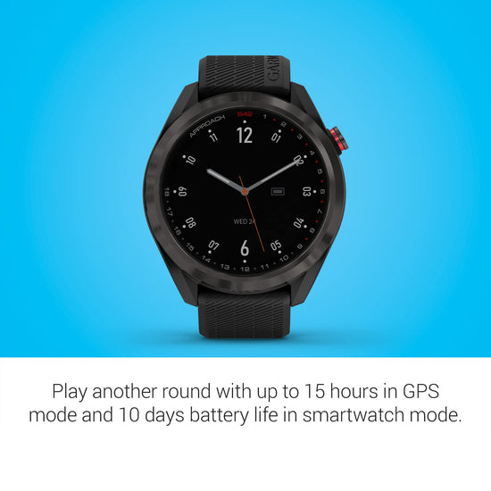 Garmin Approach S42 — GPS golf smartwatch with advanced features and design