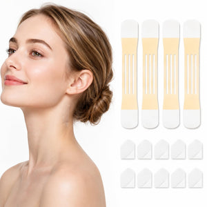 EYEKSTON Invisible Neck Tape: Clear 24Strips neck tape helps for daily beauty styling