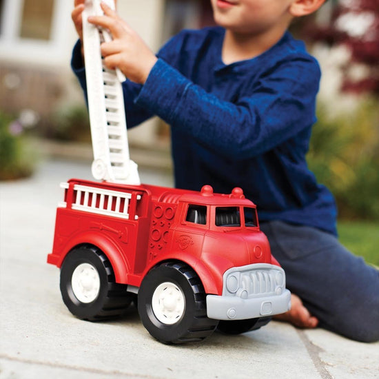 Non-riding toy vehicle — Green Toys fire truck, BPA free and phthalates free