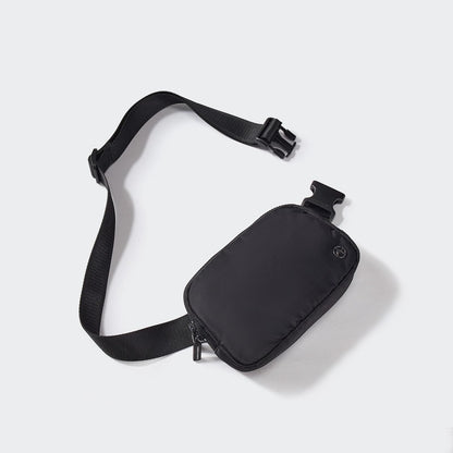 Pander two way zipper fanny pack - water repellent nylon waist pack for women
