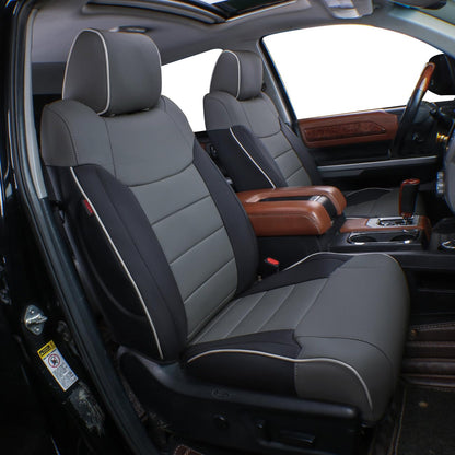 EKR vehicle seat cover — Custom fit leatherette for Toyota Tundra Double Cab 2014-2021