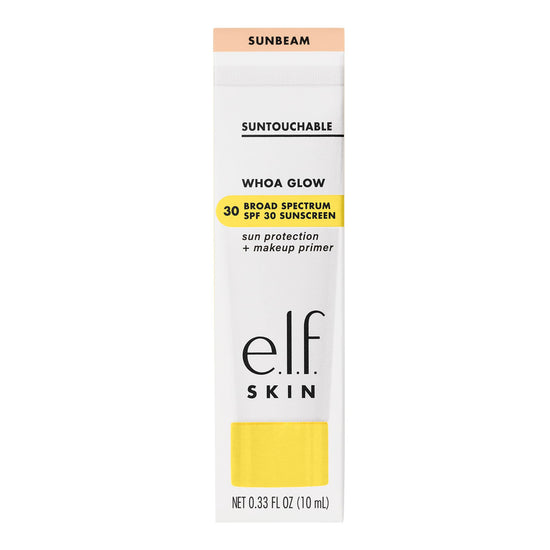 e.l.f. sunscreen — Suntouchable whoa glow SPF 30