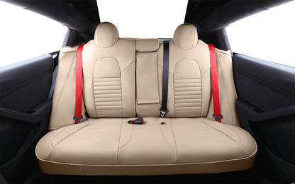 EKR vehicle seat cover — Custom fit leather for Tesla Model S 2017-2020