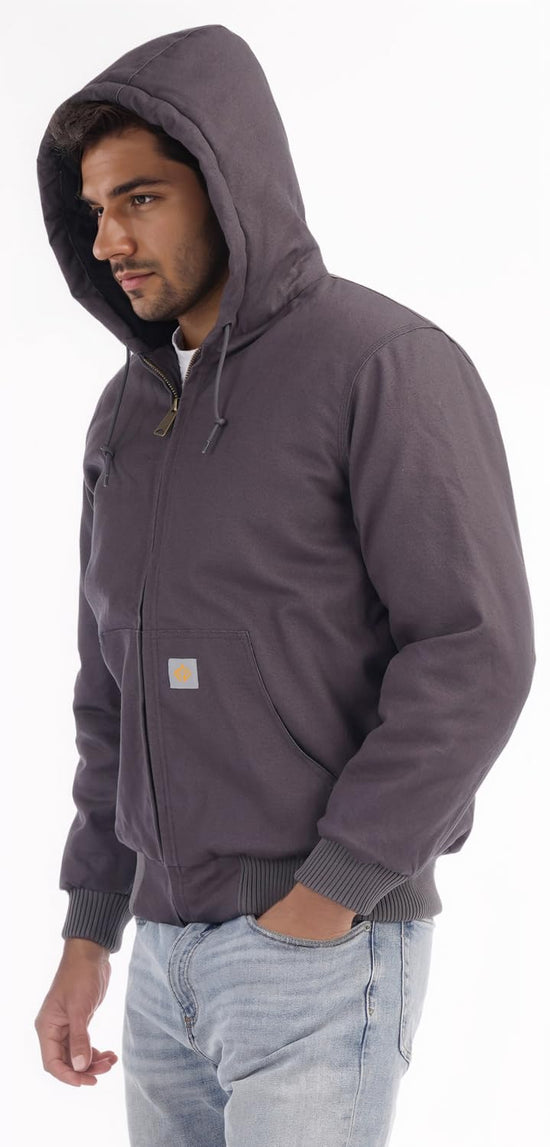 Coat — Quilted flannel lining and waterproof design