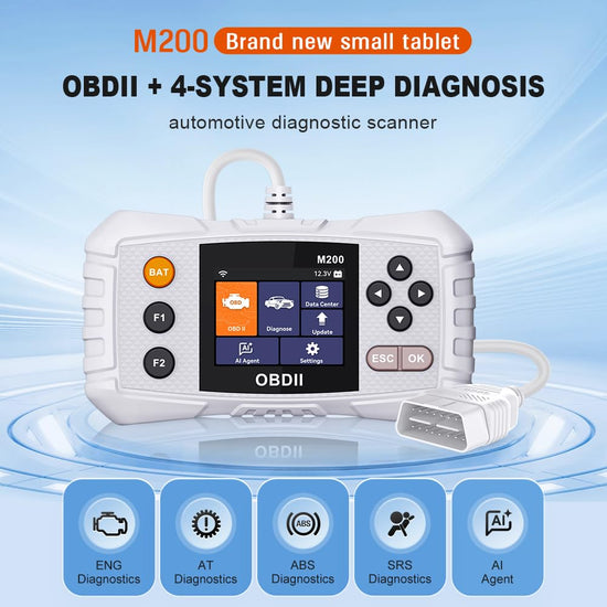 OBD2 Scanner AI Diagnostic Tool Engine/ABS/SRS/Trans/Battery Test