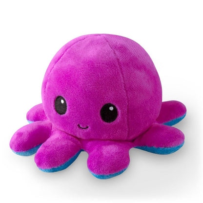TeeTurtle reversible octopus plushie - show your mood without saying a word