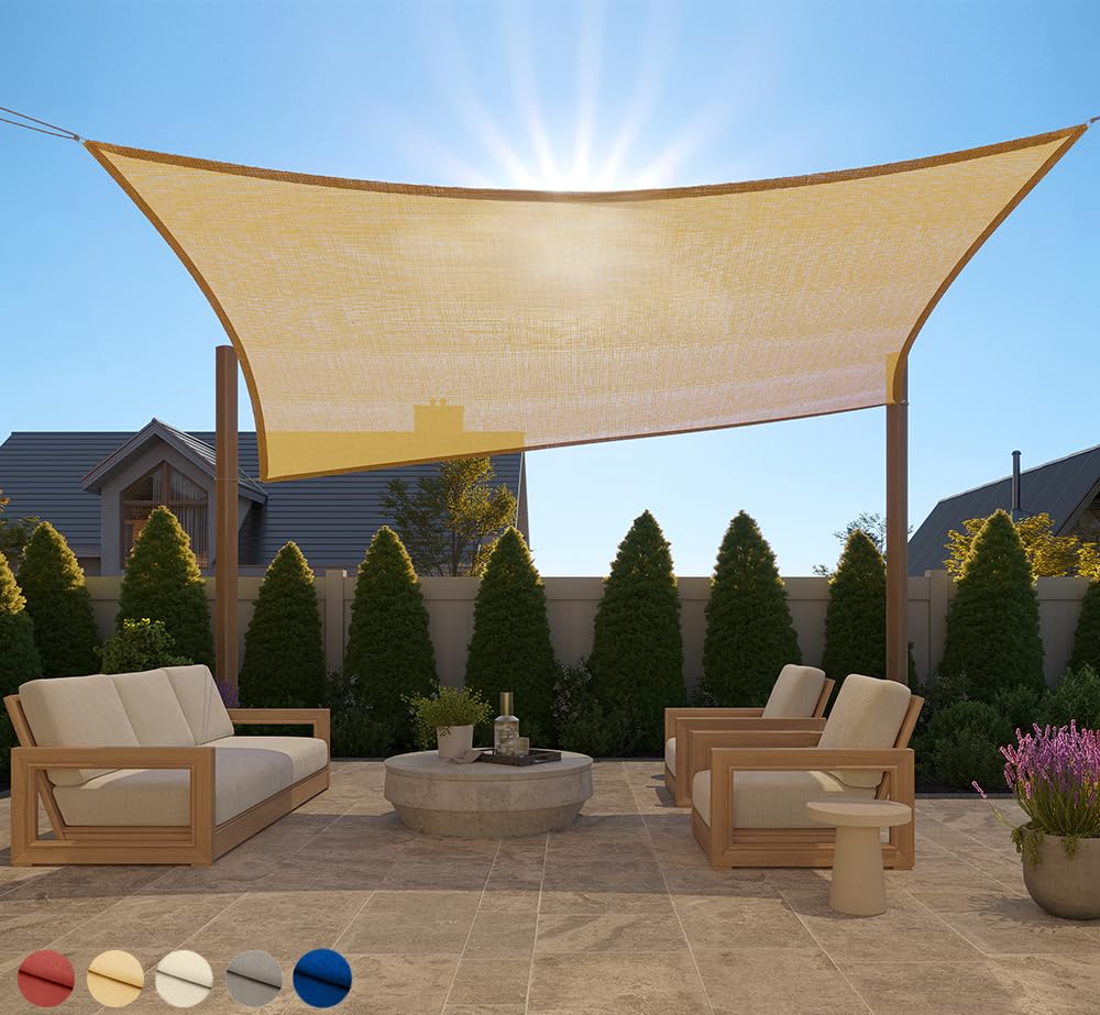 Shade sail — Heavy duty UV protection and breathable design by Gorilla Grip