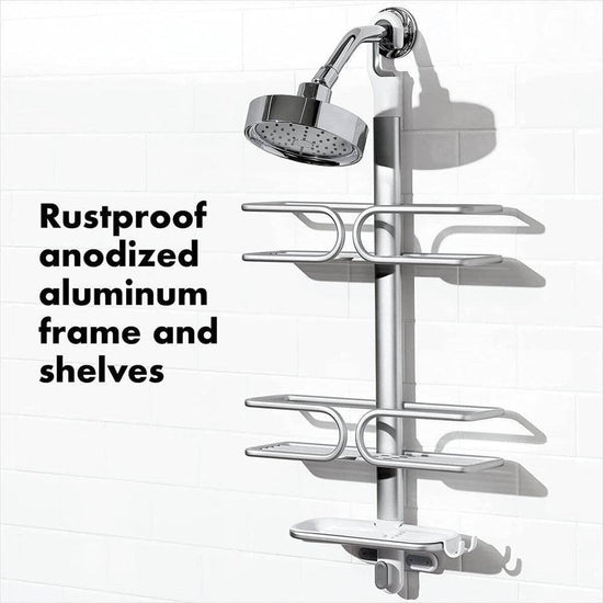 Caddy — Rustproof compact aluminum design by OXO Good Grips