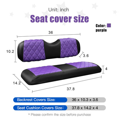 NOKINS vehicle seat cover — Fits Club Car, EZGO, Yamaha in multiple colors