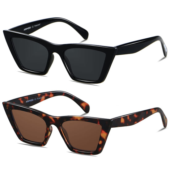 Sunglasses — Andwood polarized cat eye frames for women