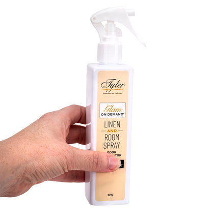 Tyler Candle Company spray on demand area deodorizer - Diva fragrance pack of 6 with stain remover pen