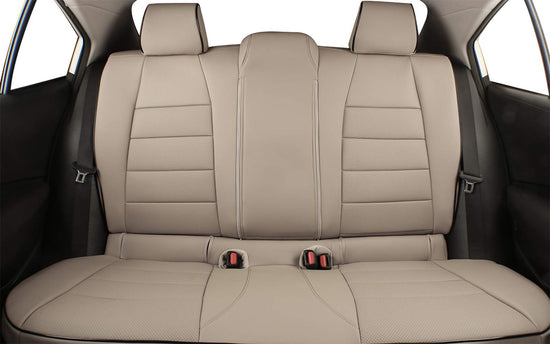 EKR vehicle seat covers - Custom fit leather for Subaru Legacy 2020-2024 beige