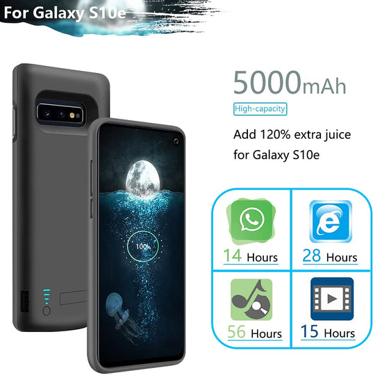 Sitong cellular phone case — 5000mAh rechargeable battery for Galaxy S10e