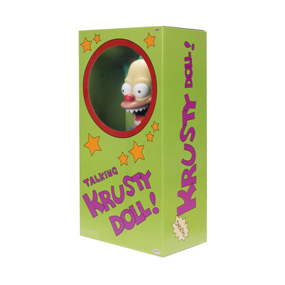 Toy figure — 16-inch talking Krusty doll from The Simpsons Treehouse of Horror III episode