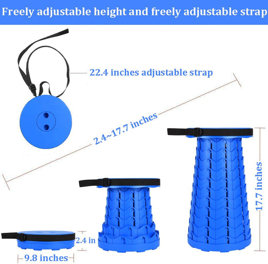 Fishboy collapsible stool — lightweight and sturdy design for outdoor use