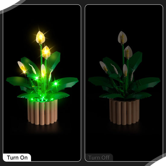 Nitemode Light Kit for LEGO 11504 Peace Lily, Touch, Lights Only