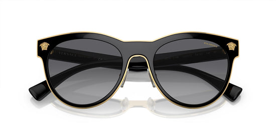 VERSACE VE2198 metal sunglasses — phantos shape 54mm lens size