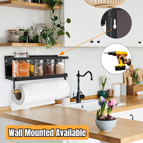 Storage rack — Magnetic spice rack for refrigerator by Dr.BeTree