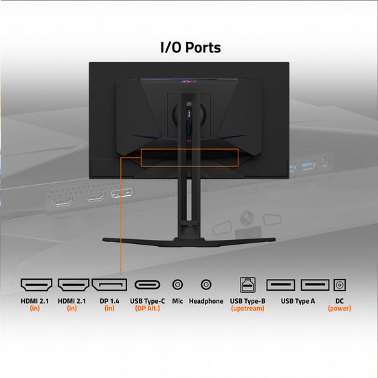 GIGABYTE - AORUS FO32U2-32 QD OLED monitor — UHD 3840x2160, 240Hz, Type C KVM