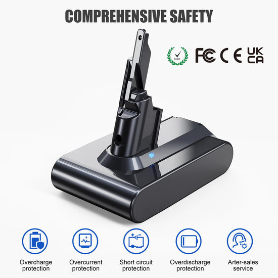 Rvacbos Vacuum Cleaner Battery Replacement for V7 Cordless Vacuum Series