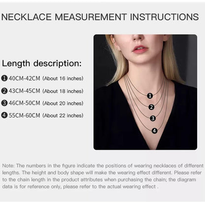 Gemsme necklace — 18K gold plated cubic zirconia tennis design for women 16-24 inches