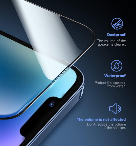SCREEN_PROTECTOR — Auto dust-elimination and bubble free for iPhone 13/14 and 13 Pro 6.1 inch