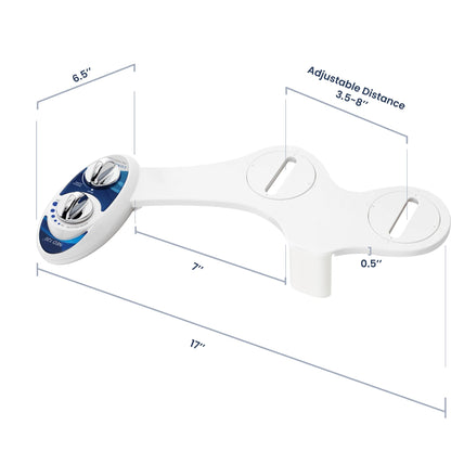 LUXE bidet NEO 120 — self-cleaning non-electric bidet attachment for toilet seat