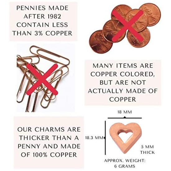 Copper charm flower food alternative for fresh cut blooms - Reusable vase insert