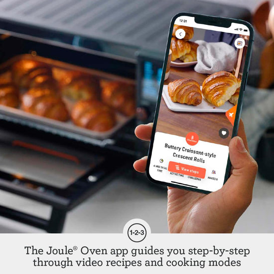 Breville air fryer - Joule oven pro with stainless steel design