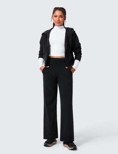 CRZ YOGA wide leg pants - Buttery soft high waisted with pockets 29/31/33 sizes