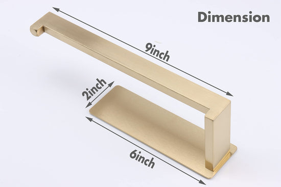 Vanloory towel holder — Strong self adhesive design with no drilling required