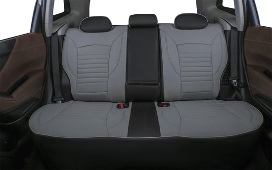 EKR vehicle seat cover — leather full set for KIA Sportage 2017-2022 in black/gray