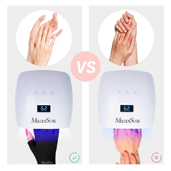 MelodySusie protective gloves — UPF50+ UV protection for manicures