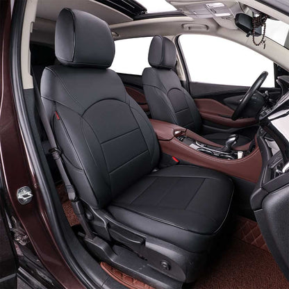 EKR vehicle seat covers - Custom fit for Buick Encore 2013-2022, faux leather black