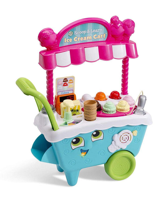 LeapFrog pretend play toy — Scoop and learn ice cream cart