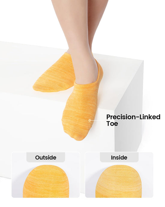 IDEGG no show socks - 10 pairs of low cut anti-slip athletic liner socks