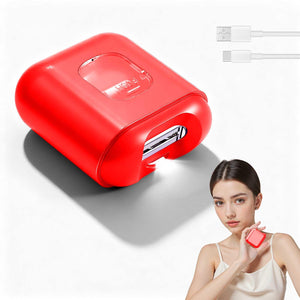 Electric nail clipper - rechargeable with LED light and 2-speed settings.