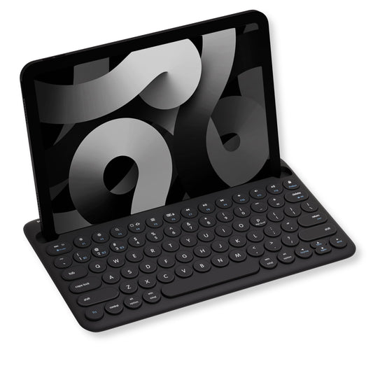 Macally Bluetooth keyboard — Universal multi-device compatibility with stand