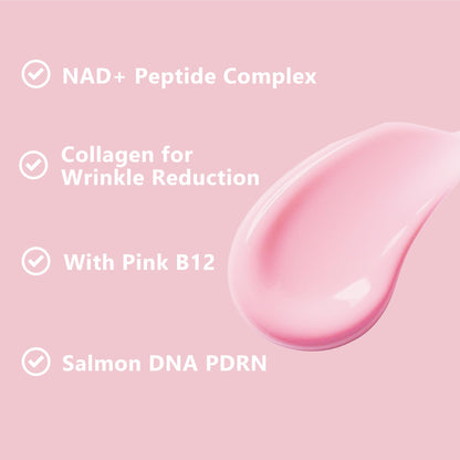 Euralissea PDRN Eye Balm Stick 2 Pack, Collagen Multi Balm with Pink B12, Hydrating Under Eye Care for Face, Neck & Smile Lines, 0.32 Oz Each