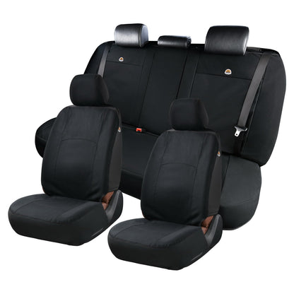 Coverado car seat covers - canvas seat covers for front seats in most vehicles
