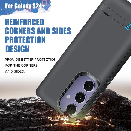 Sitong battery case for Samsung Galaxy S24+ / S24 Plus - 5000mAh rechargeable power bank