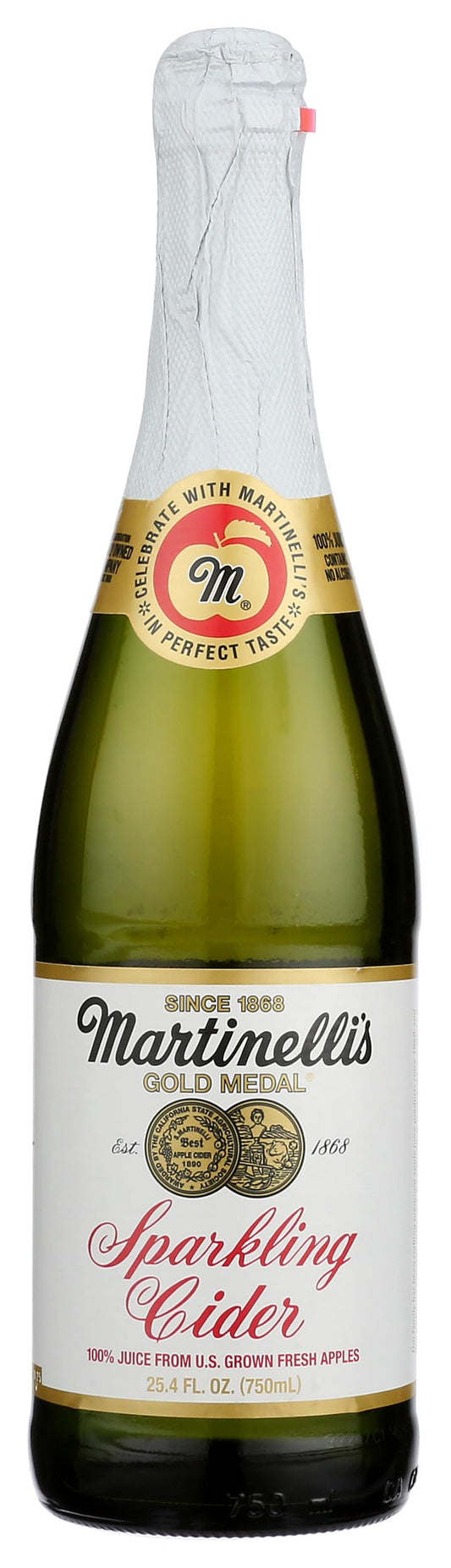 Martinelli's sparkling cider — Gold Medal flavor, 25.4 fl oz bottle