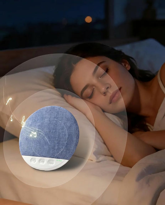 ZylYve Under Pillow Speaker for Sleeping, Bluetooth Sleep Speaker with White Noise Machine and Timer, Headphone-Free Mini Sound Speaker for Side Sleepers (Blue)